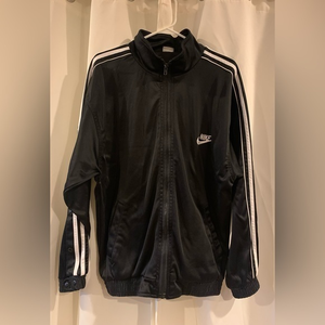 Vintage NIKE Jacket Black RN#‎ 61898 Size Medium
